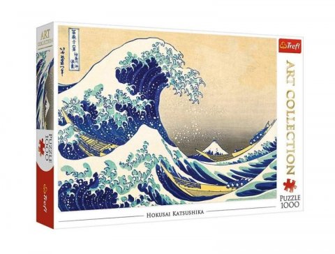 neuveden: Trefl Puzzle Kacušika Hokusai - Velká vlna u pobřeží Kanagawy / 1000 dílků neuveden: Trefl Puzzle Kacušika Hokusai - Velká vlna u pobřeží Kanagawy / 1000 dílků