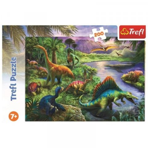 neuveden: Trefl Puzzle Dinosauři 200 dílků