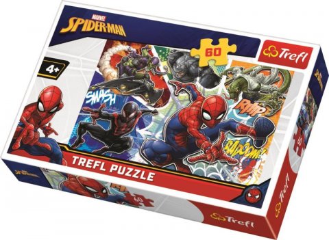 neuveden: Trefl Puzzle Spiderman / 60 dílků