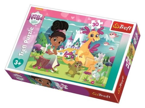neuveden: Puzzle Nella Princezna rytířů: Bezstarostná zábava 30 dílků