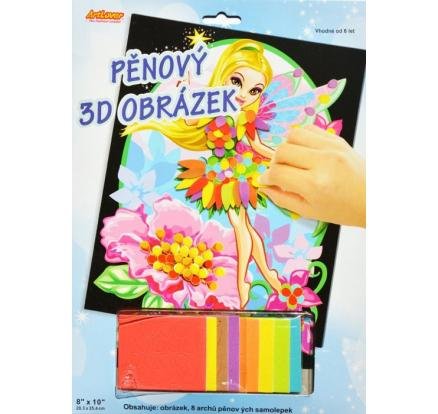 neuveden: Pěnový 3D obrázek/mix 3 motivů neuveden: Pěnový 3D obrázek/mix 3 motivů