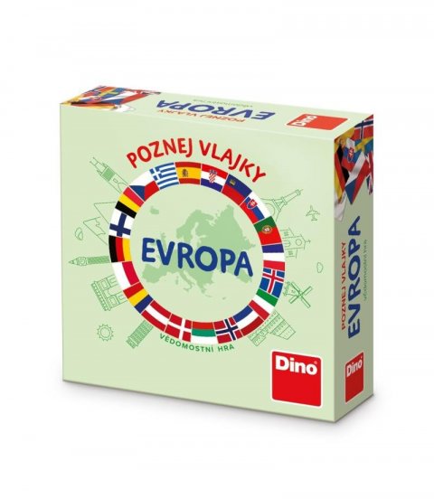 neuveden: Poznej vlajky: Evropa - cestovní hra neuveden: Poznej vlajky: Evropa - cestovní hra