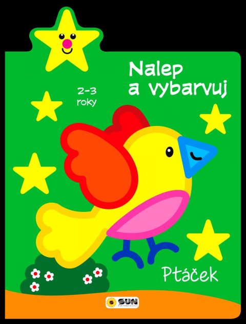 neuveden: Ptáček 2-3 roky: Nalep a vybarvuj neuveden: Ptáček 2-3 roky: Nalep a vybarvuj