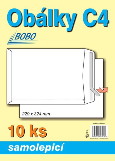 neuveden: Obálky C4 samolepicí (bal. 10ks) neuveden: Obálky C4 samolepicí (bal. 10ks)