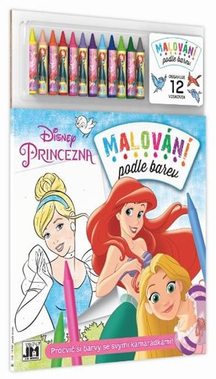 neuveden: Princezny - Malování podle barev