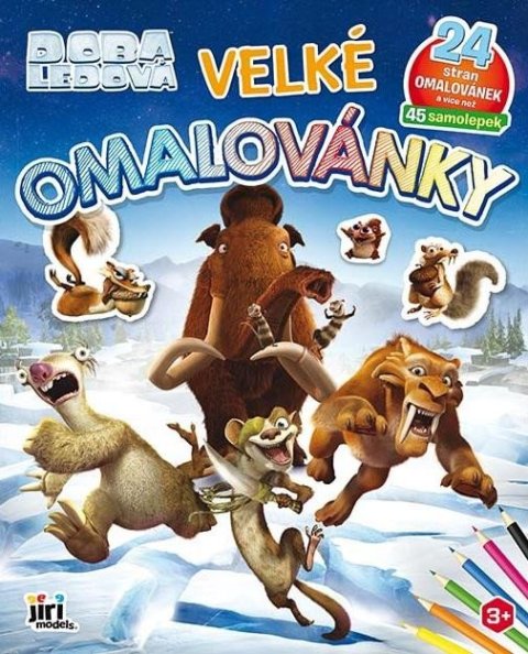 neuveden: Doba ledová - Velké omalovánky neuveden: Doba ledová - Velké omalovánky