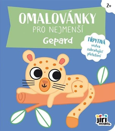 neuveden: Gepard - Omalovánky pro nejmenší