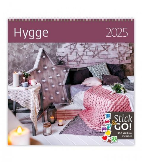 neuveden: Kalendář nástěnný 2025 - Hygge