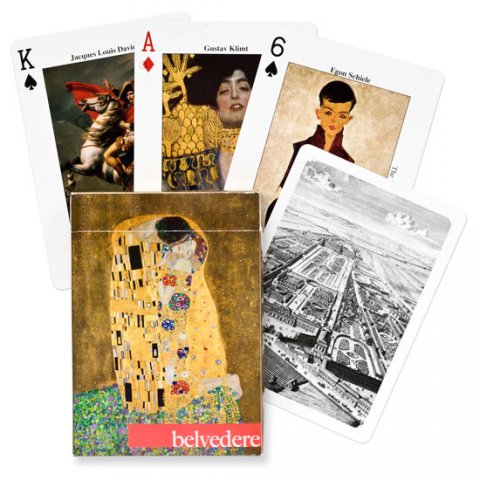 neuveden: Piatnik Poker - Mistrovská díla z Belvederu