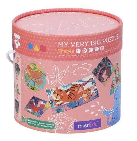 : Moje velké puzzle - Tvary