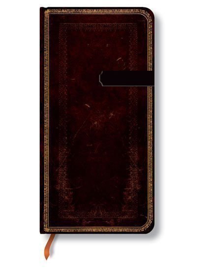 neuveden: Zápisník - Black Moroccan, slim 90x180