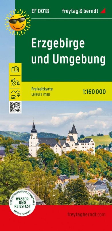 neuveden: Krušné hory a okolí 1:160 000 / rekreační mapa