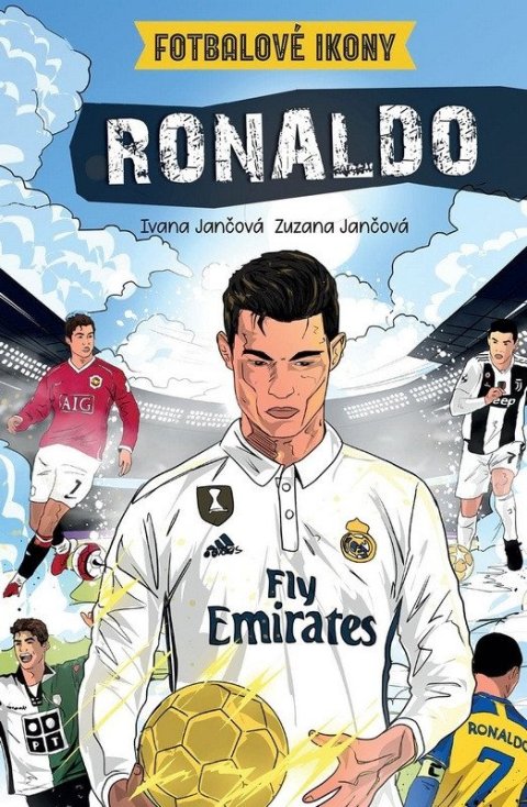 Jančová Katarína: Ronaldo - Fotbalové ikony (komiks)