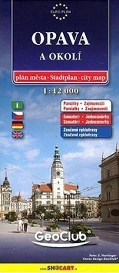 neuveden: Opava mapa 1:12 000