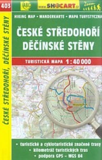 neuveden: SC 403 České středohoří, Děčínské stěny 1:40 000