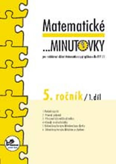 Molnár Josef: Matematické minutovky pro 5. ročník / 1. díl Molnár Josef: Matematické minutovky pro 5. ročník / 1. díl