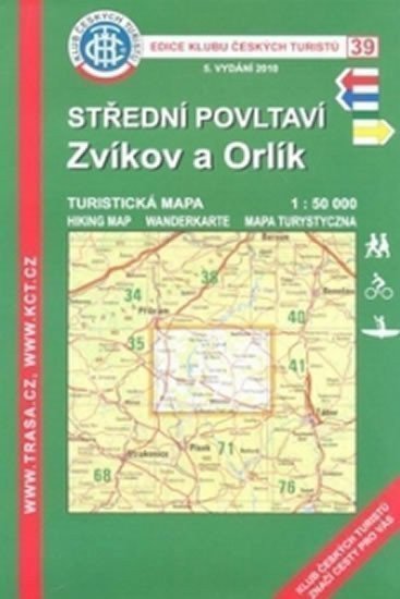 neuveden: KČT 39 - Střední Povltaví Zvíkov a Orlík