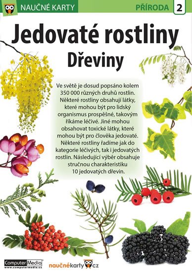 neuveden: Jedovaté rostliny Dřeviny - Naučná karta neuveden: Jedovaté rostliny Dřeviny - Naučná karta