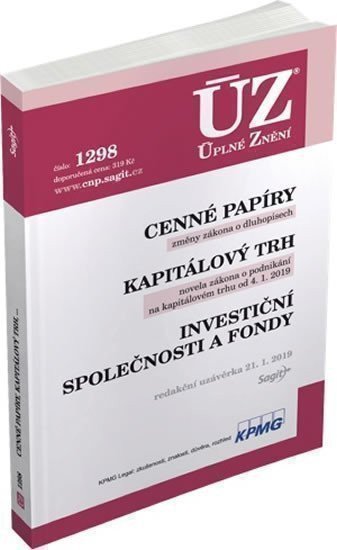 neuveden: ÚZ 1298 Cenné papíry, Kapitálový trh, Investiční společnosti a fondy, Komod
