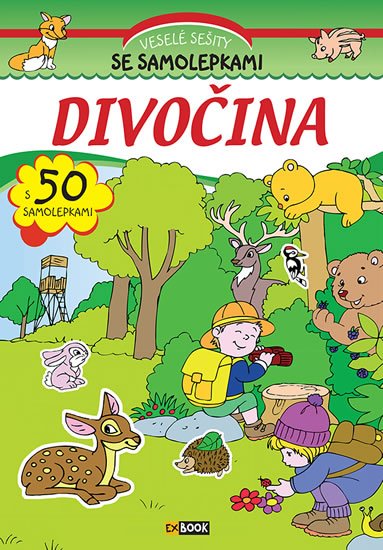neuveden: Divočina - Veselé sešity se samolepkami neuveden: Divočina - Veselé sešity se samolepkami