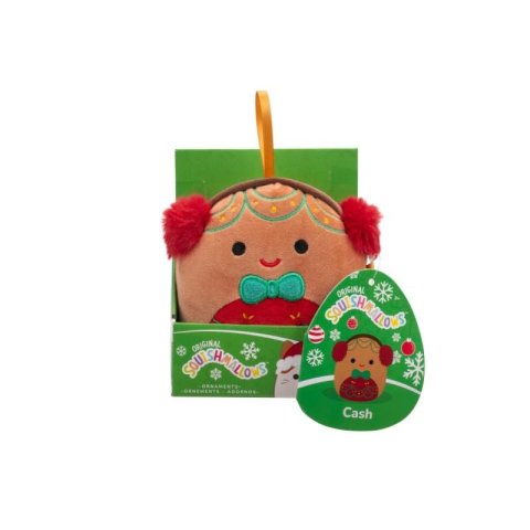 neuveden: Squishmallows Vánoční ozdoba Perníček Cash 10 cm neuveden: Squishmallows Vánoční ozdoba Perníček Cash 10 cm