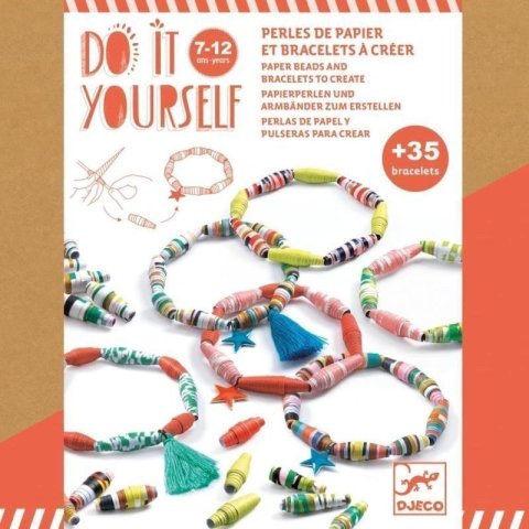 neuveden: DJECO DIY Pestrobarevné náramky