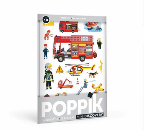 neuveden: Poppik Samolepky - Hasiči