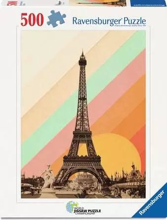 -: Puzzle Duha nad Paříží 500 dílků
