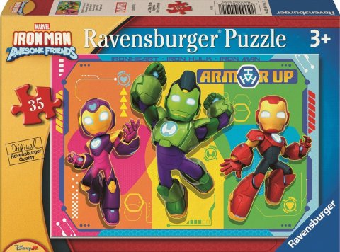 neuveden: Puzzle Iron Man a jeho úžasní přátelé 35 dílků