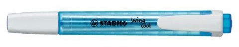 neuveden: Zvýrazňovač STABILO swing cool modrý