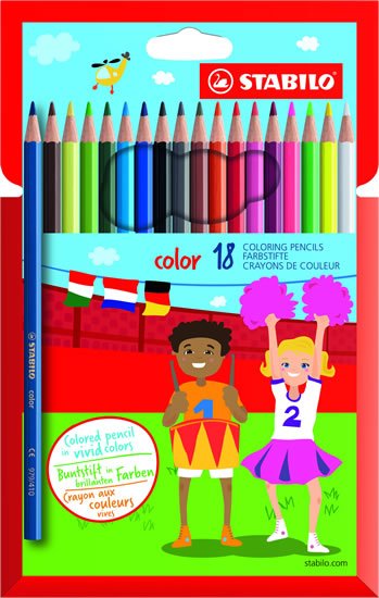 neuveden: Pastelky STABILO color sada 18 ks