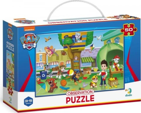 neuveden: Puzzle s hledáním obrázků Tlapková patrola 50 dílků