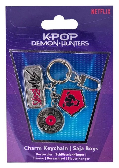 -: KPop Demon Hunters Klíčenka - Saja Boys