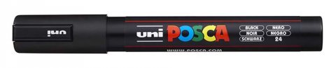 neuveden: POSCA akrylový popisovač - černý 2,5 mm neuveden: POSCA akrylový popisovač - černý 2,5 mm