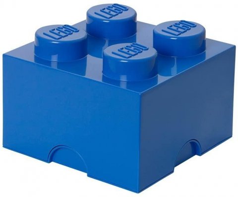neuveden: Úložný box LEGO 4 - modrý