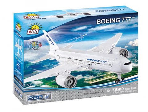 neuveden: Stavebnice COBI - Boeing 777, 280 kostek