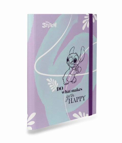 : STITCH desky na sešity A4 vzor 3 pastel
