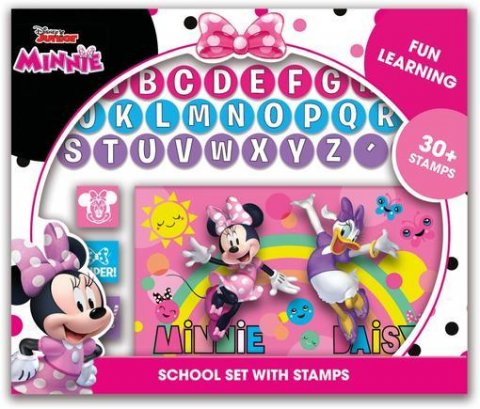 neuveden: Minnie - Školní set s razítky
