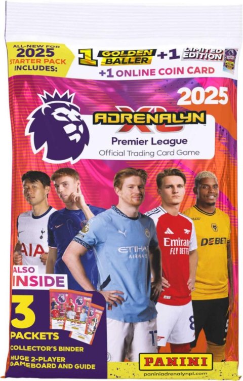 neuveden: Panini Premier League 2024/2025 - Adrenalyn Starter Set