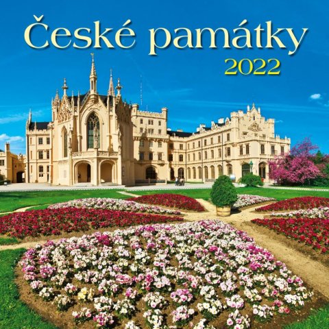 neuveden: Kalendář 2022 - České památky, nástěnný