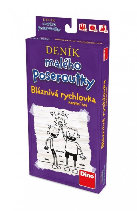 neuveden: Deník malého poseroutky/Bláznivá rychlovka - Cestovní hra neuveden: Deník malého poseroutky/Bláznivá rychlovka - Cestovní hra