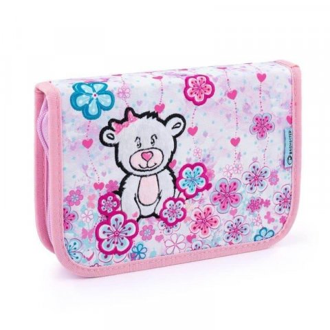 neuveden: Bagmaster Školní Penál Case Prim 22 A White/Pink
