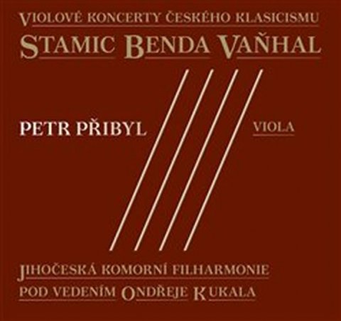 Přibyl Petr: Violové koncerty českého klasicismu - CD