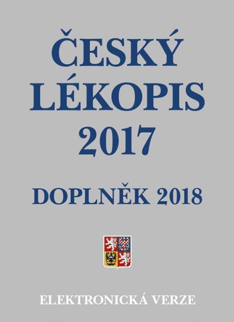 Ministerstvo zdravotnictví ČR: Český lékopis 2017 - Doplněk 2018 - Elektronická verze na flash disku