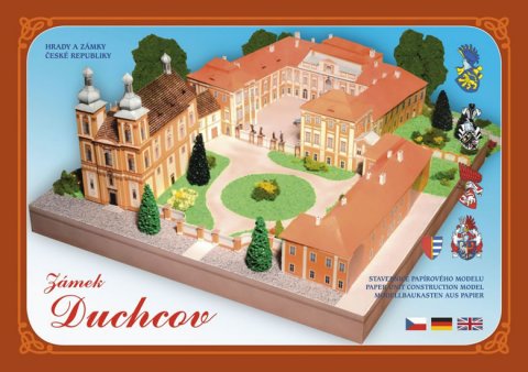 neuveden: Zámek Duchcov - Stavebnice papírového modelu neuveden: Zámek Duchcov - Stavebnice papírového modelu
