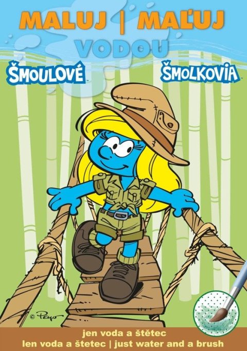 : Šmoulové 3 - Maluj vodou A5