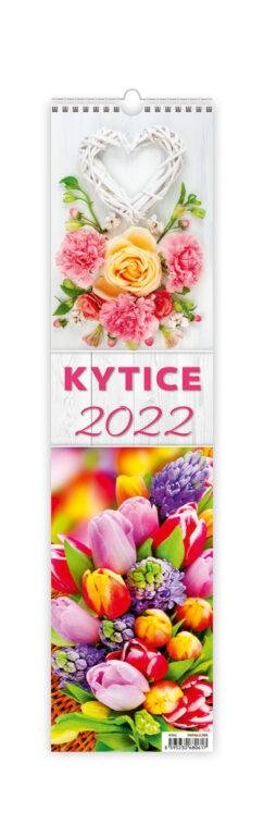 neuveden: Kalendář nástěnný 2022 - Kytice