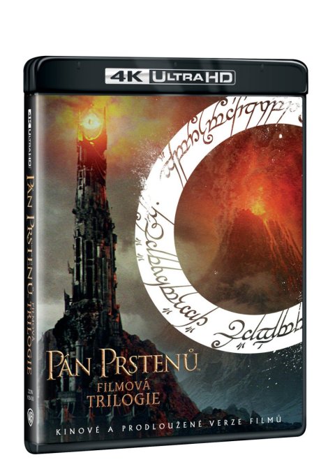 neuveden: Pán prstenů filmová trilogie: Prodloužená a kinová verze 9BD (UHD)
