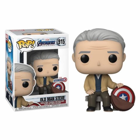 neuveden: Funko POP Marvel: Captain America - Old Man Steve (exclusive limited editio
