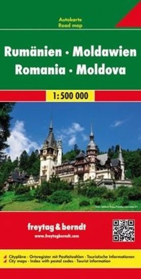 neuveden: AK 0905 Rumunsko - Moldavsko 1:500 000 / automapa
